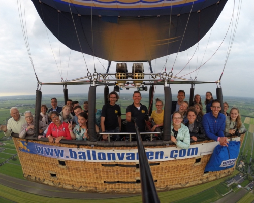 Ballonvaart Haastrecht naar Polsbroekerdam